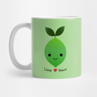 Lime Yours Cute Kawaii Lime Mug